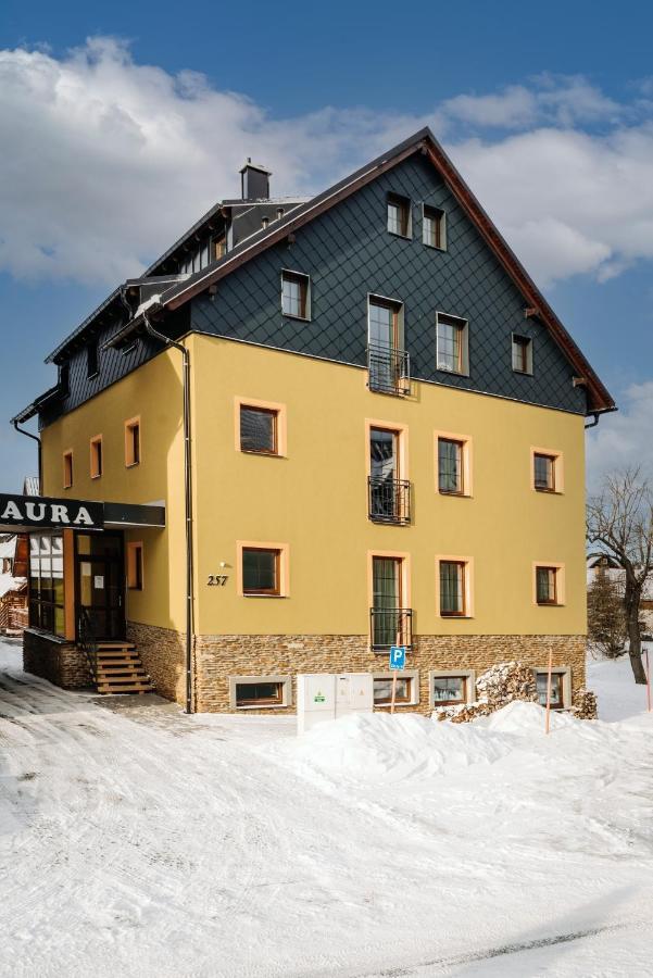 Appartamento Aura III Boží Dar Esterno foto